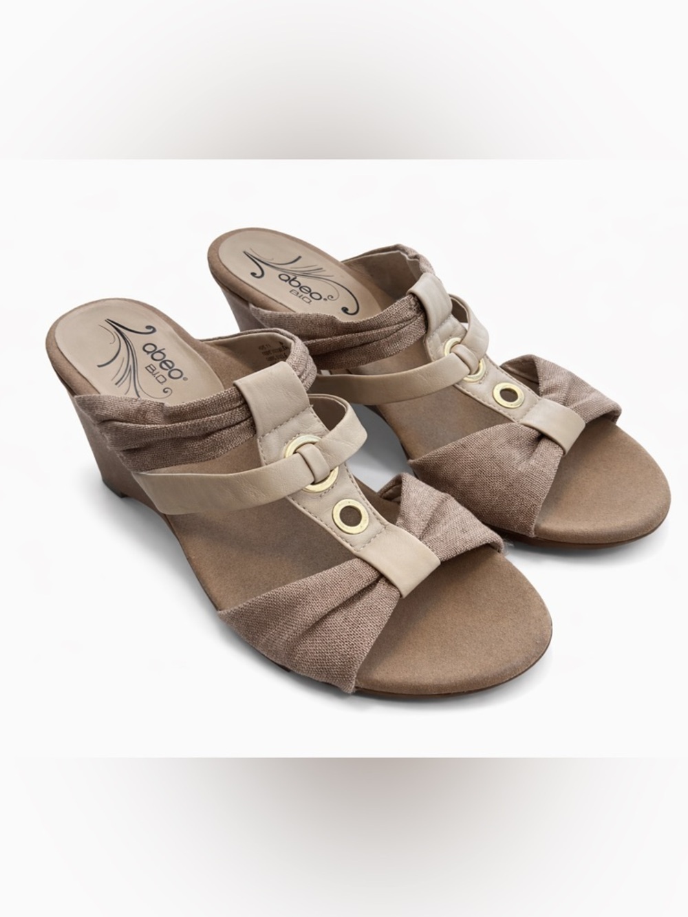 ABEO B.I.O. Strappy Wedge Sandals Women’s 11M Comfort Orthotic Slides
